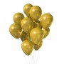 Balloons -Metallic Gold x10